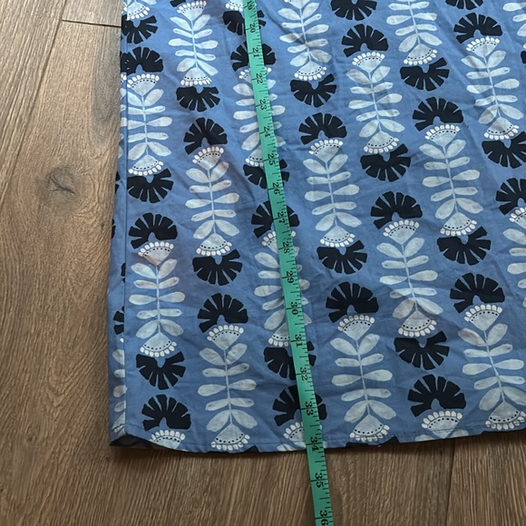 Mud Pie Women's Balloon Sleeve Dress Blue Size Small - Picture 13 of 14